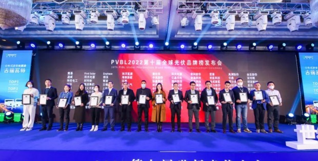 重磅！2022全球光伏100強(qiáng)品牌在上海發(fā)布（附名單）