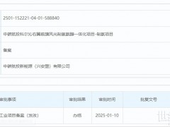 內(nèi)蒙古25萬(wàn)噸/年綠氨項(xiàng)目獲批！