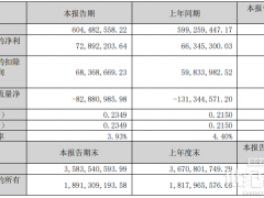盛弘股份：一季度實現(xiàn)歸屬股東凈利潤0.73億元，同比增長9.87%